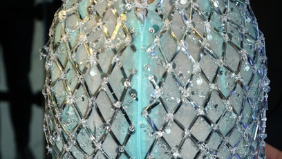 FOTO: Detail šatů Miss World Krystyny Pyszkové.