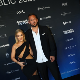 Dominika Myslivcová dorazila na finále Miss i s partnerem. 