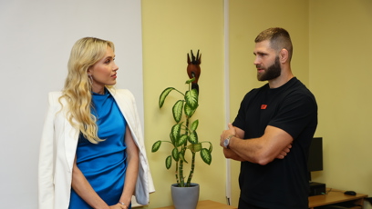 FOTO: Jiří Procházka a Michaela Tomanová.