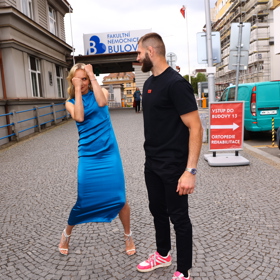Míša Tomanová si zkusila sparing.