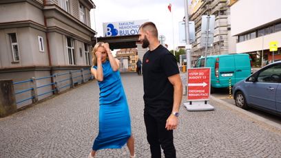 FOTO: Míša Tomanová si zkusila sparing.