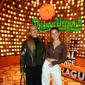 Chicas na akci pod záštitou Pilsner Urquell Experience.