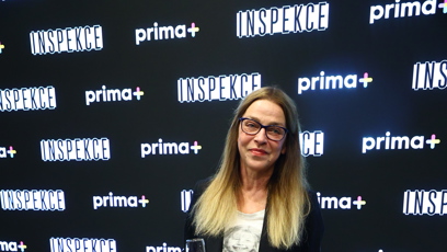 FOTO: Lucie Zedníčková dorazila na premiéru seriálu Inspekce.