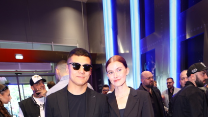 FOTO: Tomáš Linh Le Sy a Denisa Ryndová měli dobrou náladu.