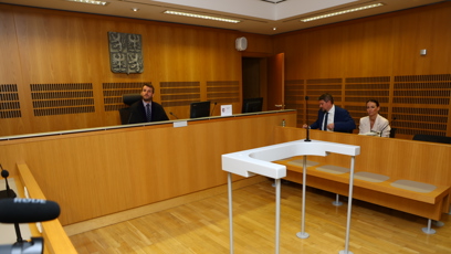 FOTO: Agáta Hanychová dorazila k soudu, kde se řešila pomluva Jaromíra Soukupa.