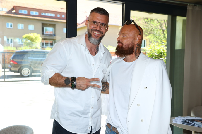 FOTO: Radek Filipi s Karlem Vágnerem.