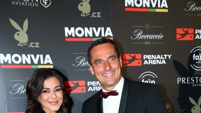 FOTO: Roman Šebrle si večer užíval.