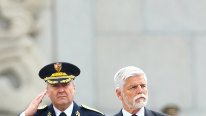 FOTO: Petr Pavel na Vítkově.