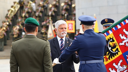 FOTO: Petr Pavel na Vítkově.