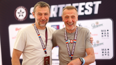 FOTO: Jan Berger byl v dobré náladě.