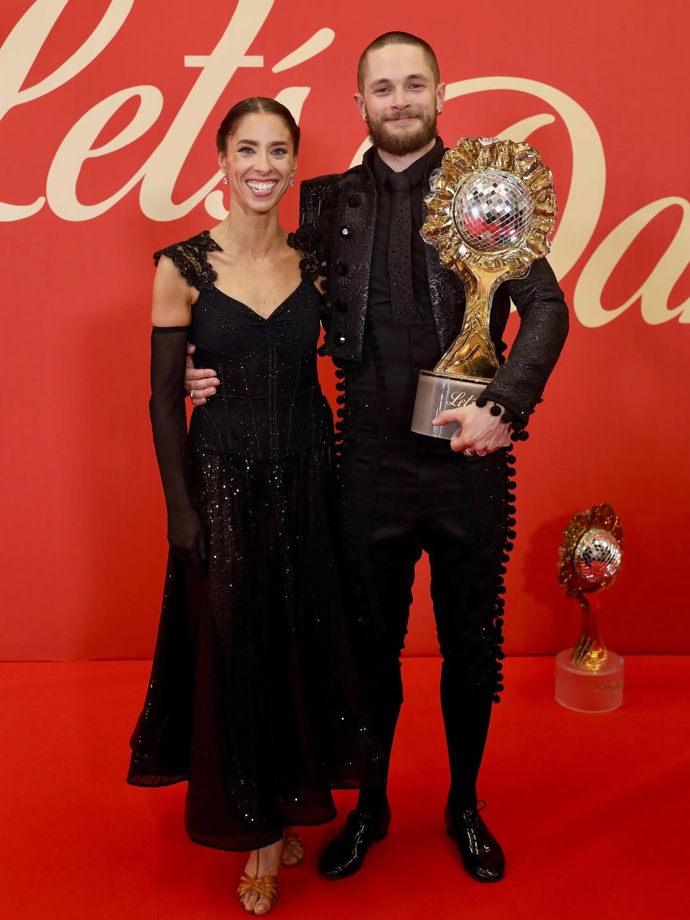 FOTO: Matyáš Adamec a Zuzana Porubjaková slaví úspěch.