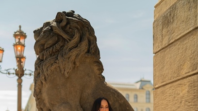 FOTO: Jitka Čvančarová v modelech od návrhářky Martiny Pipkové Loudové.