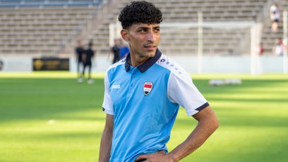 FOTO: Národní tým Iráku čelí obřím komplikacím, jeho útočník Hussein strávil na výslechu sedm hodin.