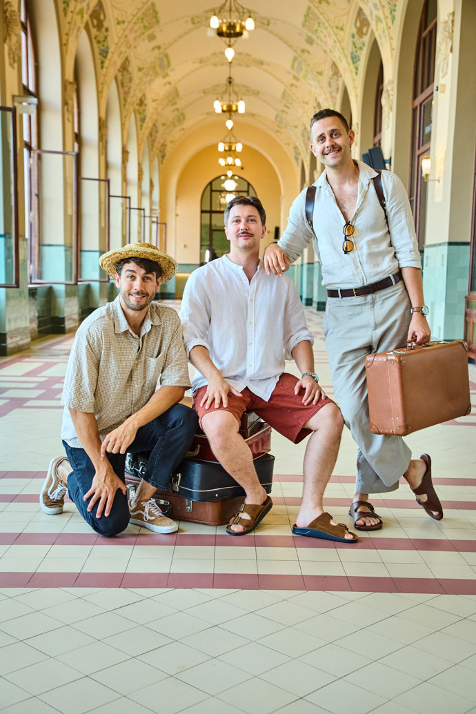 FOTO: Zábavné trio Ondřej Kubina, Alex Kolva a Vincent Navrátil. – stránka 5