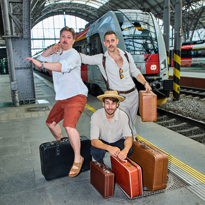 FOTO: Trio se zná ze zábavné improvizované show Komikaze. – stránka 1