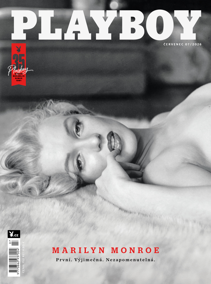 FOTO: Marilyn Monroe na obálce českého Playboye.