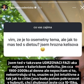 Sugar Denny vysvětlila, jak to má nyní s hubnutím. 