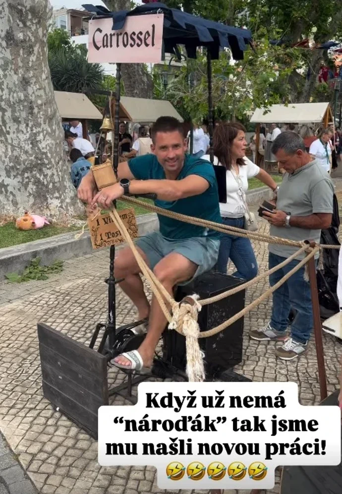 FOTO: Tomáš Plekanec roztáčel kolotoč.