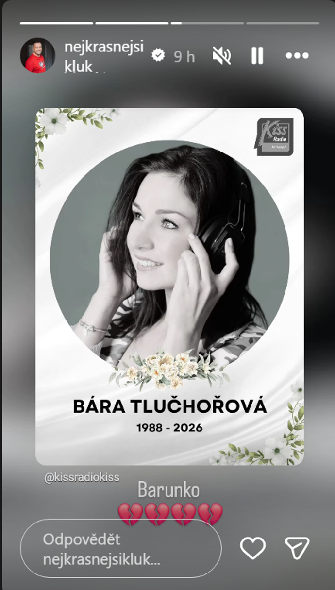 FOTO: Michal Kavalčík zavzpomínal na Báru Tlučhořovou. – stránka 72