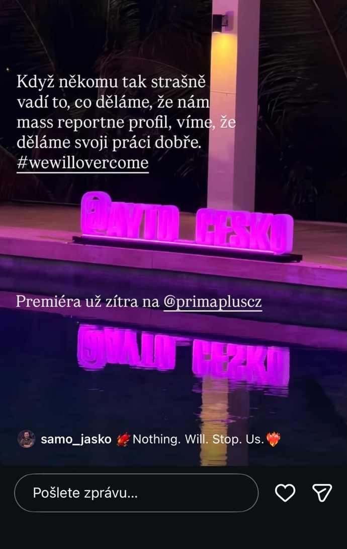 FOTO: V česku začíná boj o reality show.