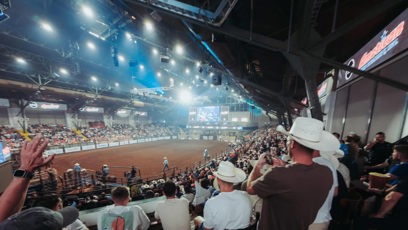 FOTO: Čeští fotbalisté vyměnili kopačky za kovbojské klobouky a vyrazili na tradiční americké rodeo.