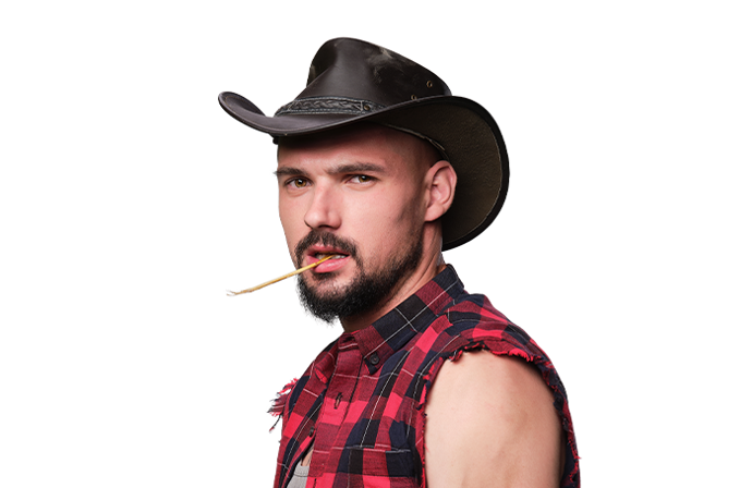 FOTO: Dřevorubec Filip Valný.