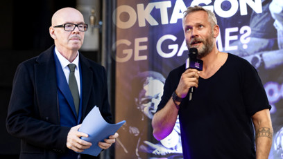 FOTO: Ondřej Novotný se navezl do Oty Klempíře.