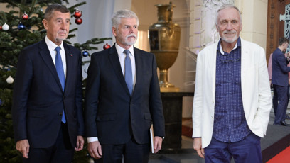 FOTO: Mirek Topolánek zkritizoval vládu i prezidenta.
