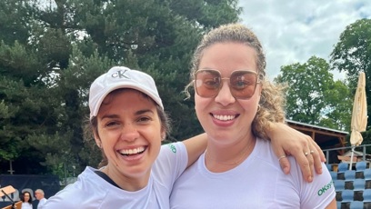 FOTO: Zuzana Gamboa na Letní tenisové akademii.