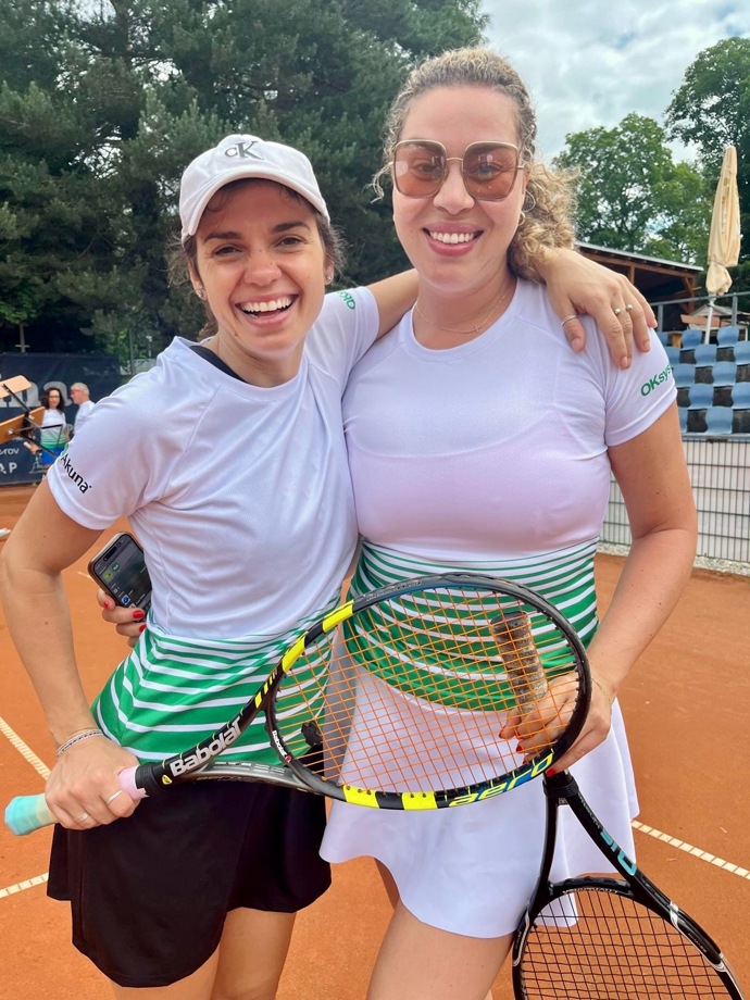 FOTO: Zuzana Gamboa na Letní tenisové akademii. – stránka 12