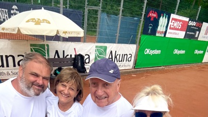 FOTO: Zuzana Gamboa na Letní tenisové akademii.