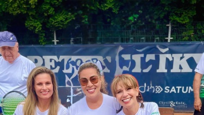 FOTO: Zuzana Gamboa na Letní tenisové akademii.