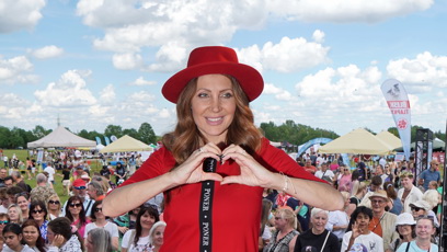 FOTO: Olga Lounová se postarala o zábavu.