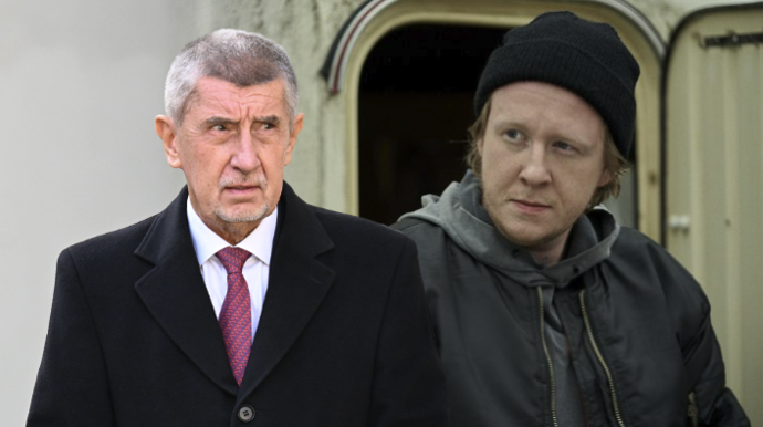 FOTO: Andrej Babiš a Štěpán Kozub