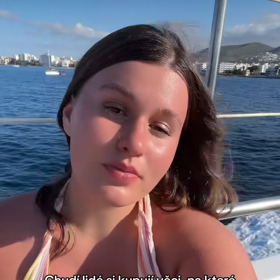 Tereza Šulganová si užívá života.