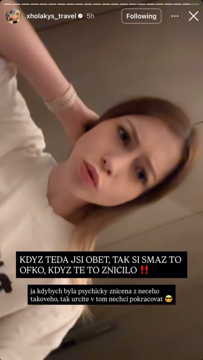 FOTO: Xholaky se vyjádřila na účet Kafuu. – stránka 4