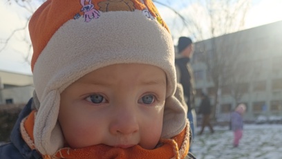 FOTO: Kristiánek vdechnul hrušku a následně upadl do kómatu.