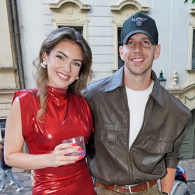 Na narozeninové oslavě a křtu debutového alba Nelly Řehořové nechyběl ani herec Peter Pecha.