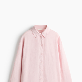 Oversize lněná košile, H&M, 979 Kč