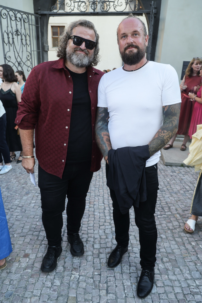 FOTO: Josef Maršálek dorazil v doprovodu svého partnera.