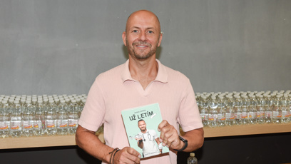 FOTO: Spoluautor knihy Marka Dvořáka, spisovatel Martin Moravec.