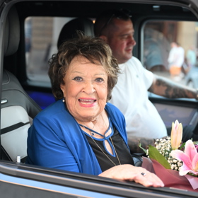 Jiřina Bohdalová přijela podpořit Mikuláše Focko.