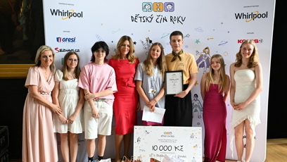 FOTO: Z předávání cen Dětského činu roku.