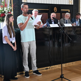 Martin Košťál na Dětském činu roku.