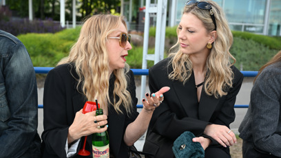 FOTO: Kateřina Žbirková na módní přehlídce.