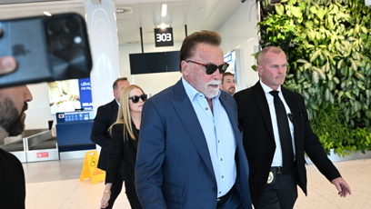 FOTO: Arnold Schwarzenegger v Praze.