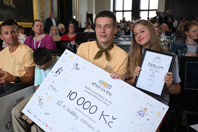 FOTO: Daniel Krejčík na Dětském činu roku. – stránka 27