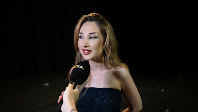 FOTO: Natálka během rozhovoru s redakcí eXtra.cz.