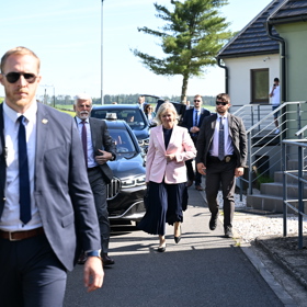 Petr Pavel a Eva Pavlová na návštěvě kraje Vysočina.