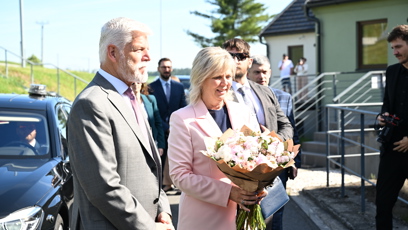 FOTO: Petr Pavel a Eva Pavlová.